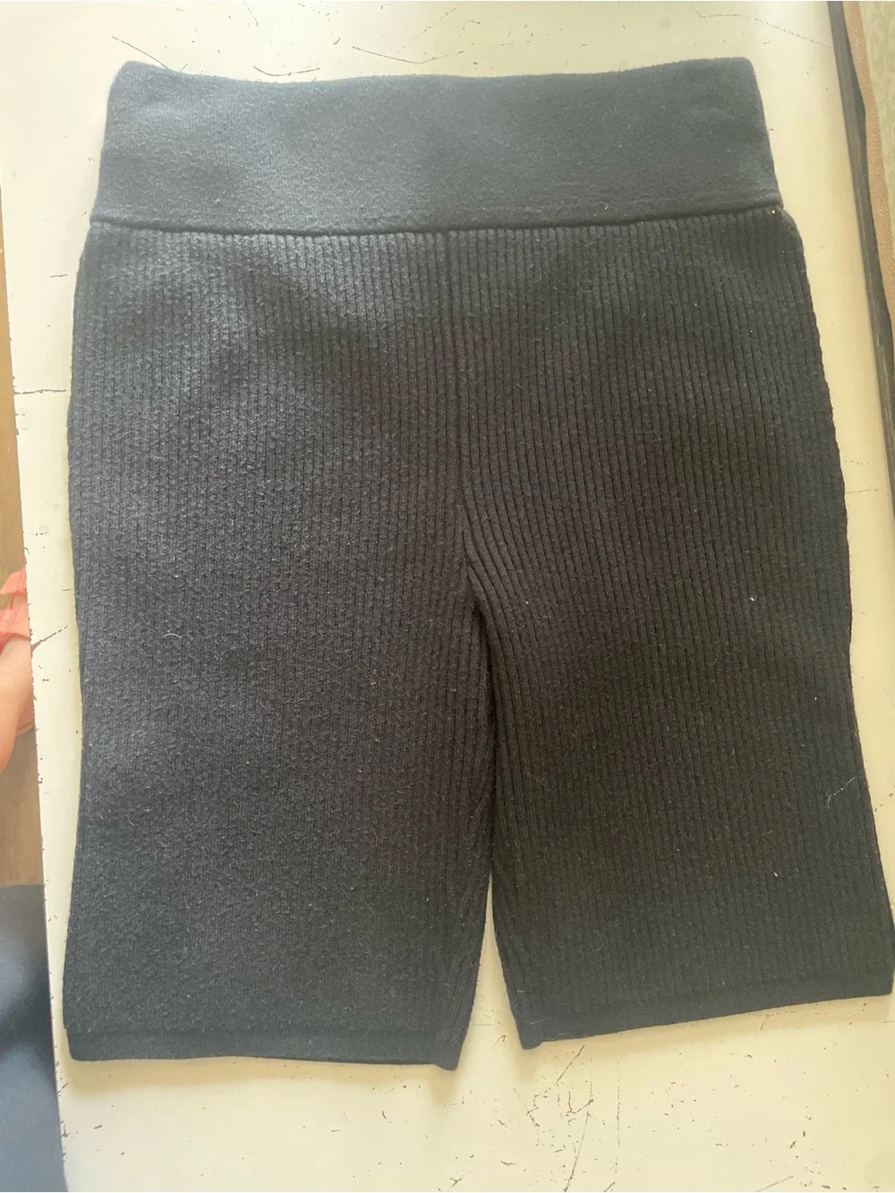 Lululemon‎ Ribbed Black Bike Shorts | High Rise | Size 4 (Approx.)